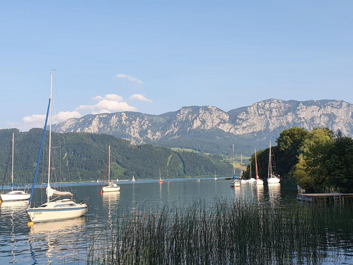 Ferienwohnung Claudia Mit Terrasse Nussdorf am Attersee Exterior photo